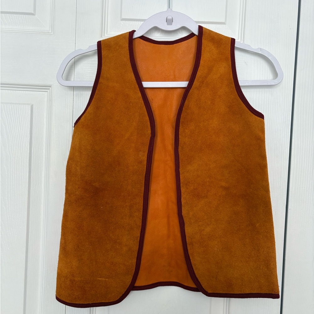 Vintage Suede Vest